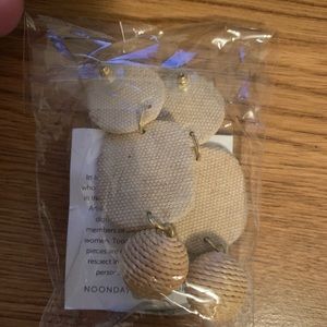 Royal Raffia Earrings